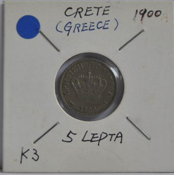 2 LEPTA Crete 1900