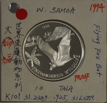 10 TALA Samoa 1927