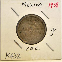 10 CENTAVOS Mexico 1938