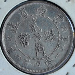 China, Yunnan Province 20 CENTS 1932