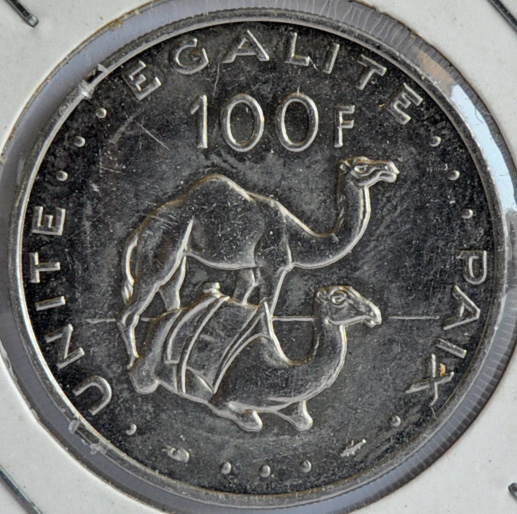 Djibouti 100 FRANCS 1991