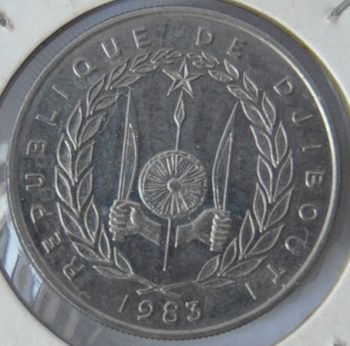 Djibouti 50 FRANCS 1983