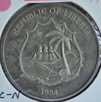 Liberia 10 DOLLARS 1984