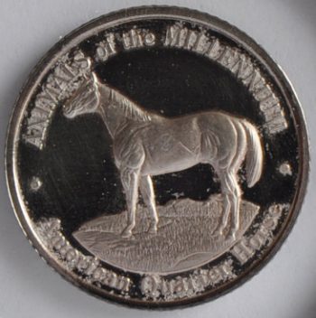 Liberia DOLLAR 2000 American Quarter Horse